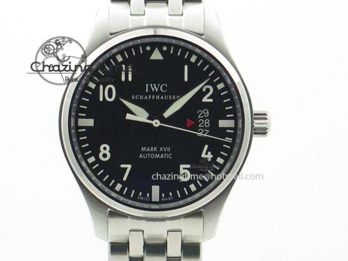 MIROTIME 0419 SportInspired Portofino IW458101 RG MK 1:1 Best Edition Gray Dial On Brown Leather Strap MIYOTA 7165